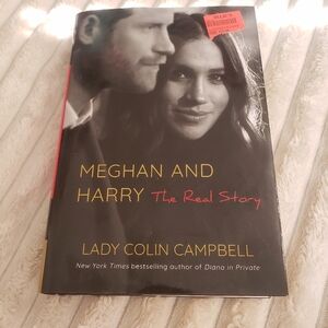Meghan and Harry: The Real Story Hardcover Book